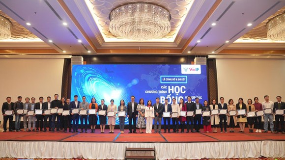 Các nhà khoa học trẻ được nhận học bổng sau tiến sĩ của Quỹ VINIF năm 2022