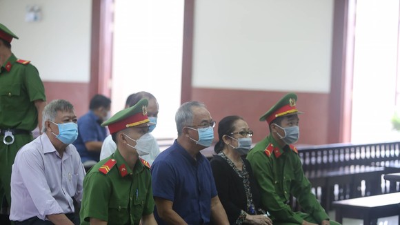 Các bị cáo tại tòa