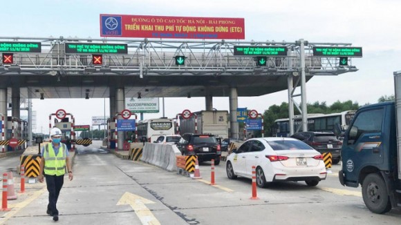 Cao tốc Hà Nội - Hải Phòng sẽ thí điểm thuần thu phí không dừng từ ngày 1-6