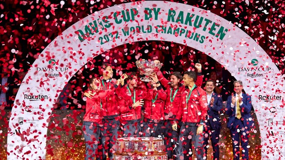Chiến thắng màu hông của tuyển Davis Cup Canada
