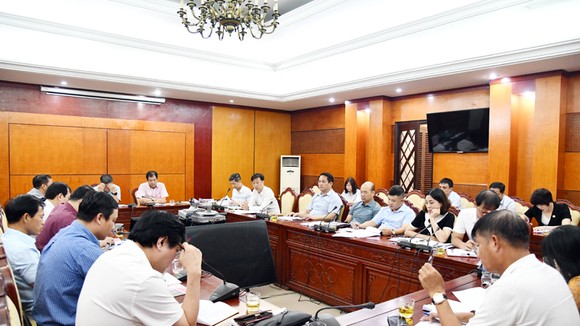 Tổng cục TDTT vừa triển khai họp hội nghị giao ban công tác Đảng 6 tháng đầu năm. Tới đây, Bộ VH-TT-DL sẽ có phương án kiện toàn cơ cấu tổ chức của Tổng cục TDTT. Ảnh: QUÝ BẢNG.TCTDTT