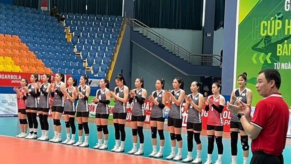 Đội nữ Bộ tư lệnh Thông tin sẽ là nòng cốt của tuyển bóng chuyền nữ Quân đội dự Đại hội thể thao toàn quốc 9-2022. Ảnh: HUỲNH ĐIỆP