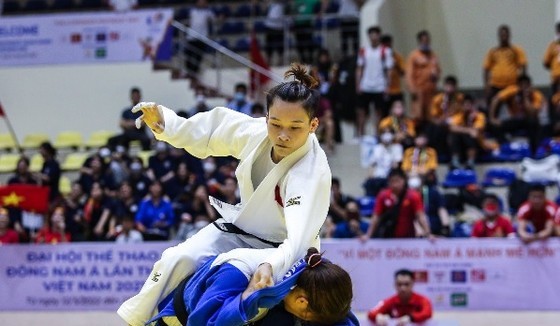 Thanh Thủy là đại diện duy nhất của Việt Nam dự giải judo vô địch thế giới 2022. Ảnh: NHẬT ANH