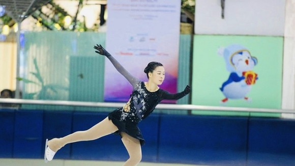 VĐV Trần Khánh Linh đã thi đấu tốt ở ngày cuối của giải. Ảnh: Q.THẮNG