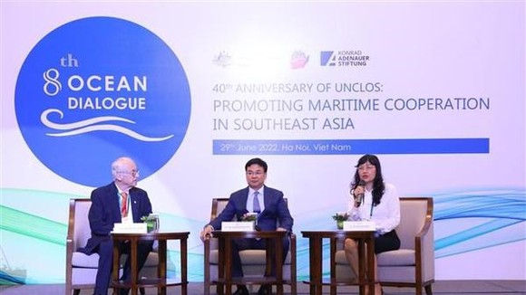 Participants at the dialogue (Photo: VNA)