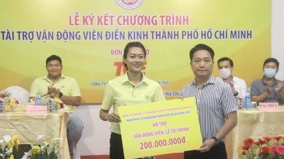 Lê Tú Chinh vừa được nhận hỗ trợ để yên tâm tập luyện nhằm đạt kết quả cao tại SEA Games 31 và Đại hội TDTT toàn quốc