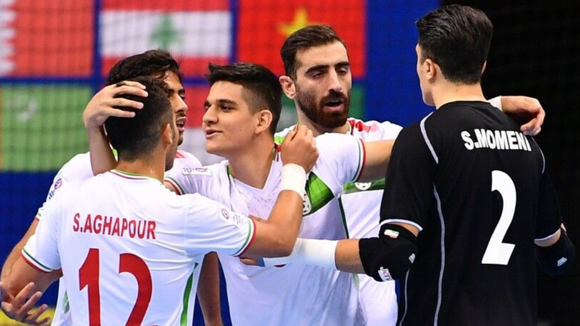 Iran thắng đậm Indonesia ở trận ra quân Futsal Asian Cup 2022. ẢNH: AFC