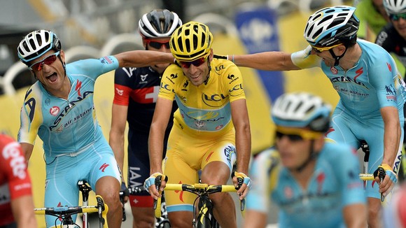 Vincenzo Nibali từng đăng quang Tour de France 2014