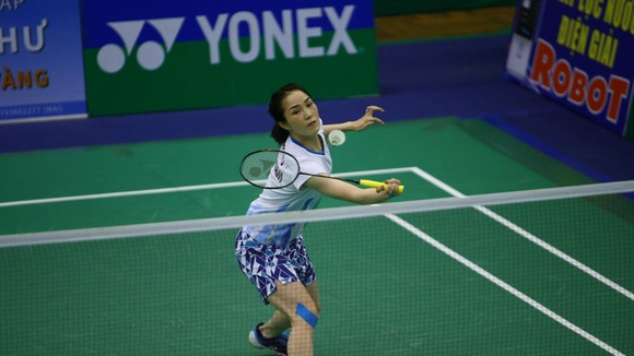Vũ Thị Trang đã có mặt ở tứ kết. Ảnh: DŨNG PHƯƠNG