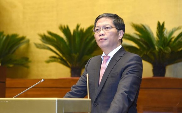 中央經濟部長陳俊英在會議上發言。（圖：光福）
