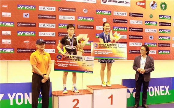 阮垂玲奪得越南羽毛球公開賽女子單冠