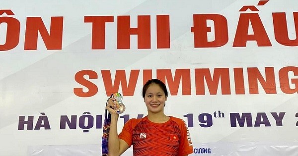 My Tien เข้าร่วมการแข่งขันว่ายน้ำชิงแชมป์โลก |  หัวข้ออื่นๆ |  กีฬา