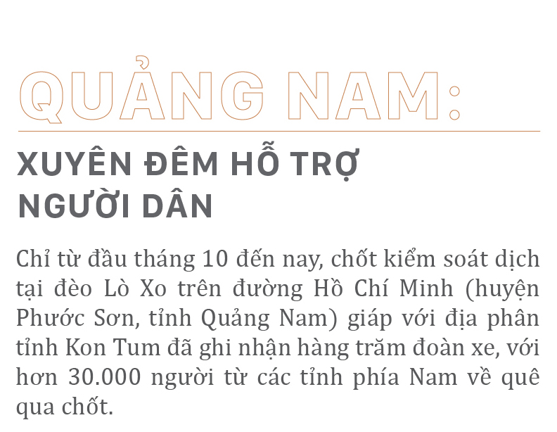 Nồng ấm nghĩa tình miền Trung hỗ trợ dòng người về quê ảnh 32