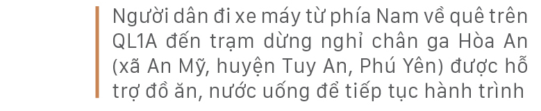Nồng ấm nghĩa tình miền Trung hỗ trợ dòng người về quê ảnh 40