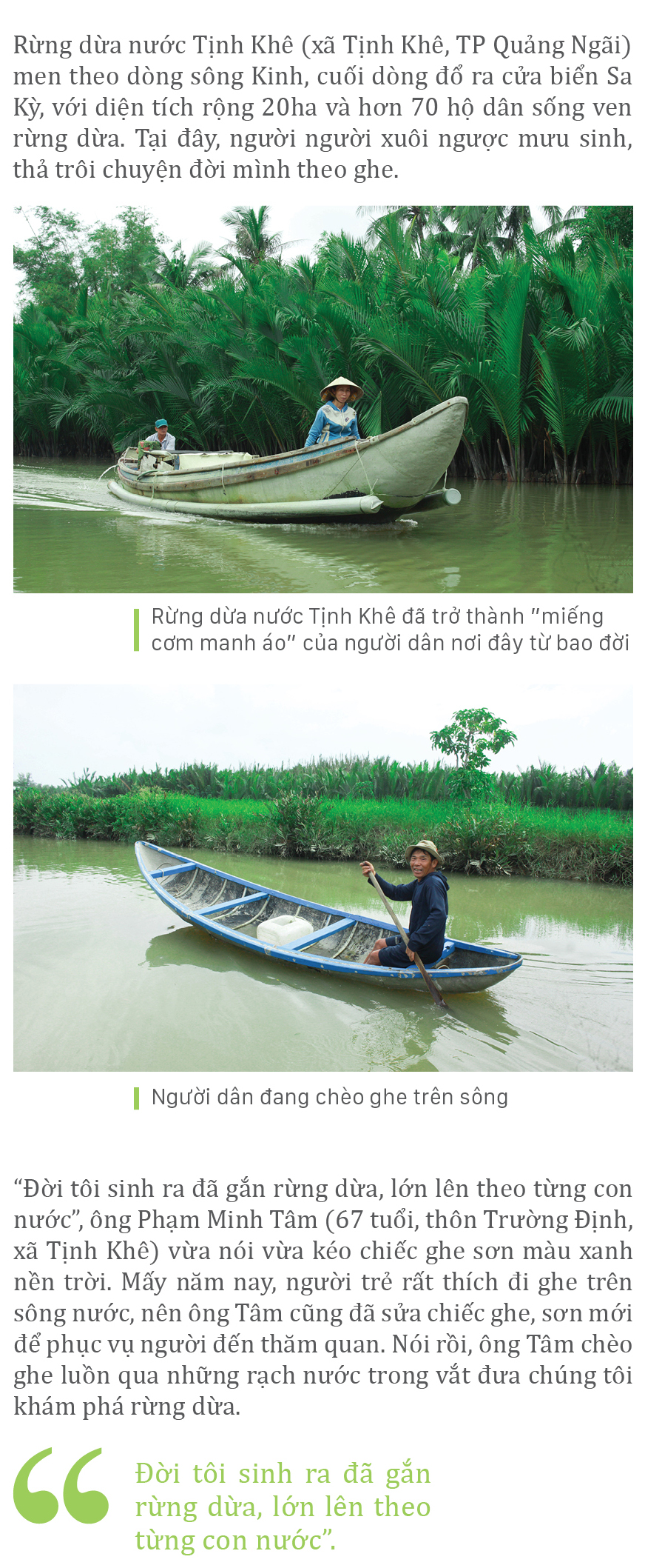 'Neo đời' theo bóng dừa nước sông Kinh ảnh 2