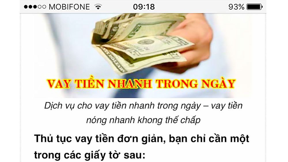 vay tiền nhanh 88