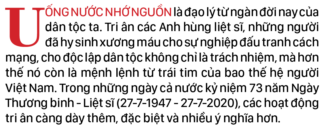 Tri ân các Anh hùng liệt sĩ ảnh 1