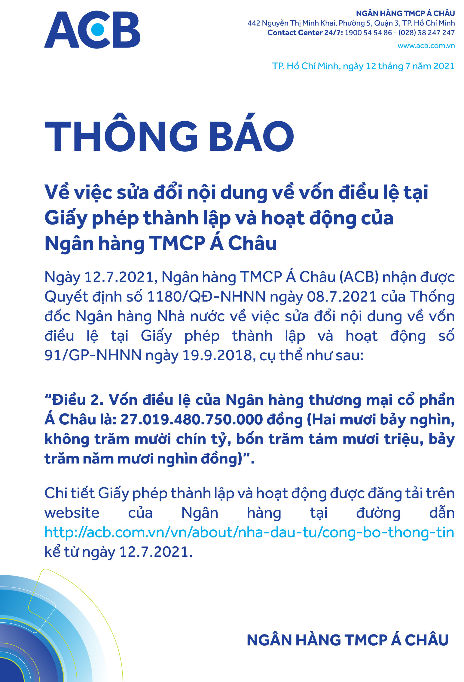 ACB thông báo ảnh 2