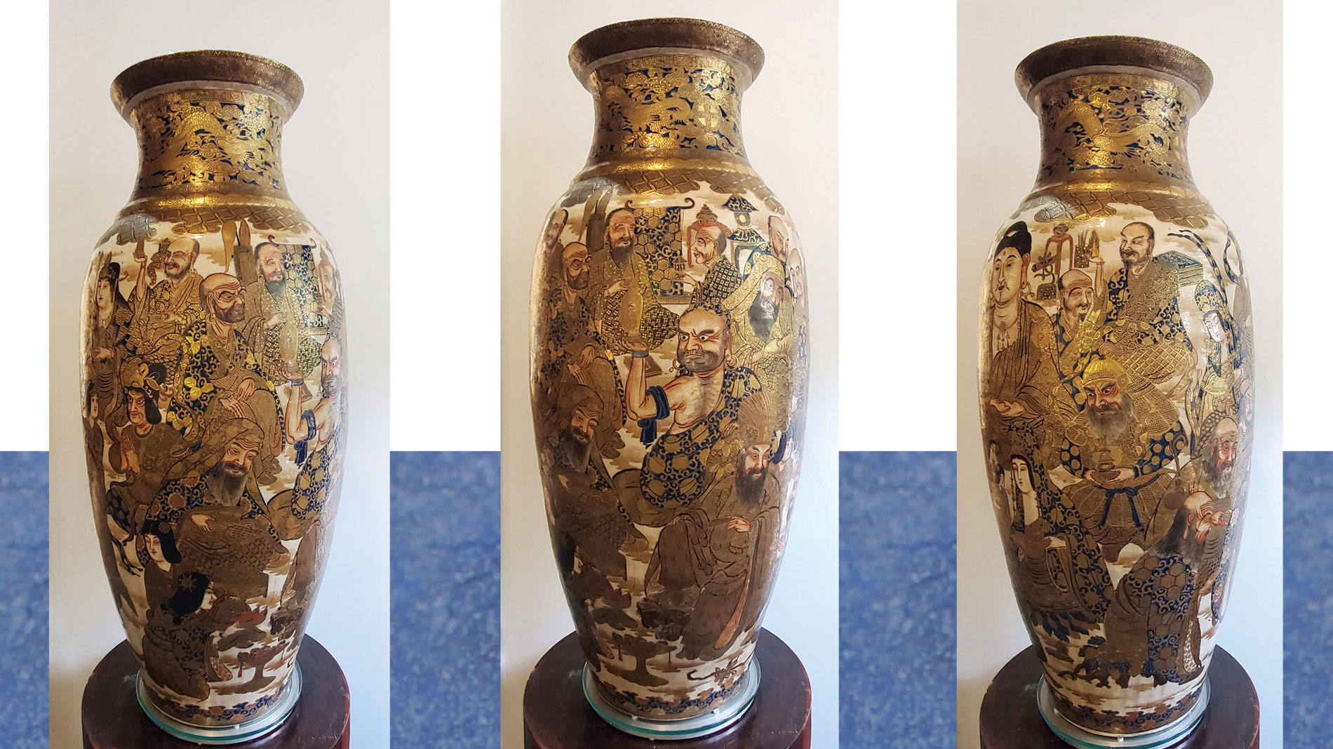 Kỳ ngoạn Satsuma (Gosu-Blue) Niên đại 1818-1890 và giới sưu tập Sài Gòn ảnh 3