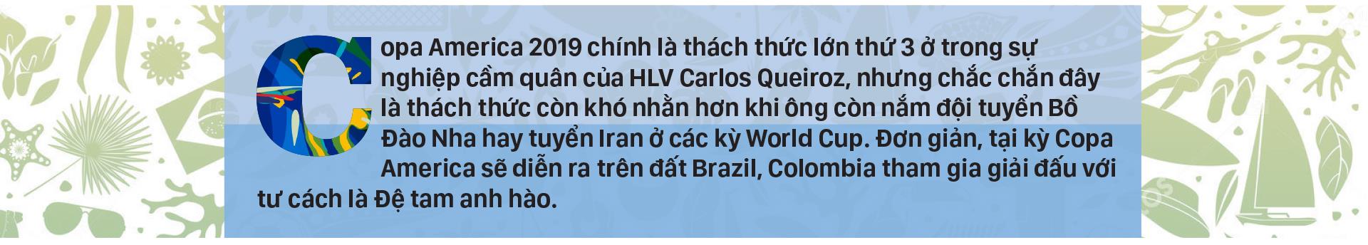 Bảng B: COLOMBIA Thách thức với Queiroz ảnh 1