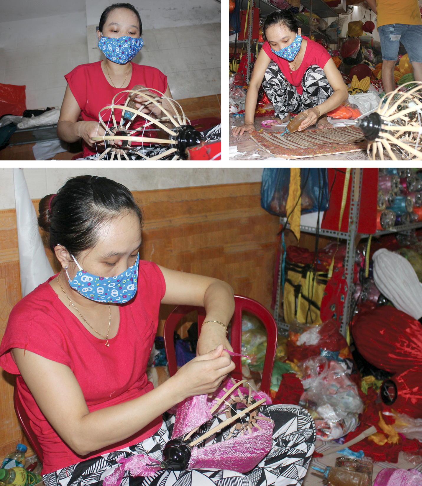 Nghề làm đèn lồng mùa Trung thu tại Hội An ảnh 3