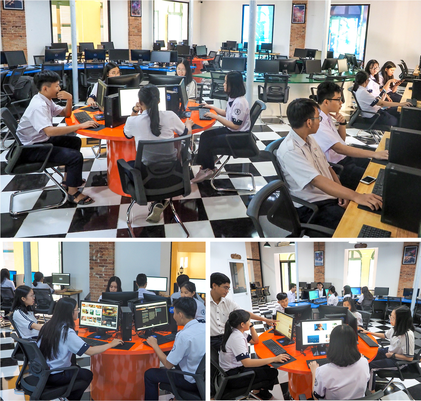 Đến thăm thư viện “5 sao” Trường THPT chuyên Trần Đại Nghĩa ảnh 10