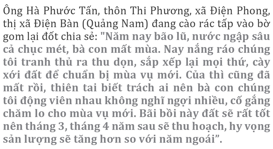 Mưu sinh trên bãi bồi ven sông Thu Bồn ảnh 3