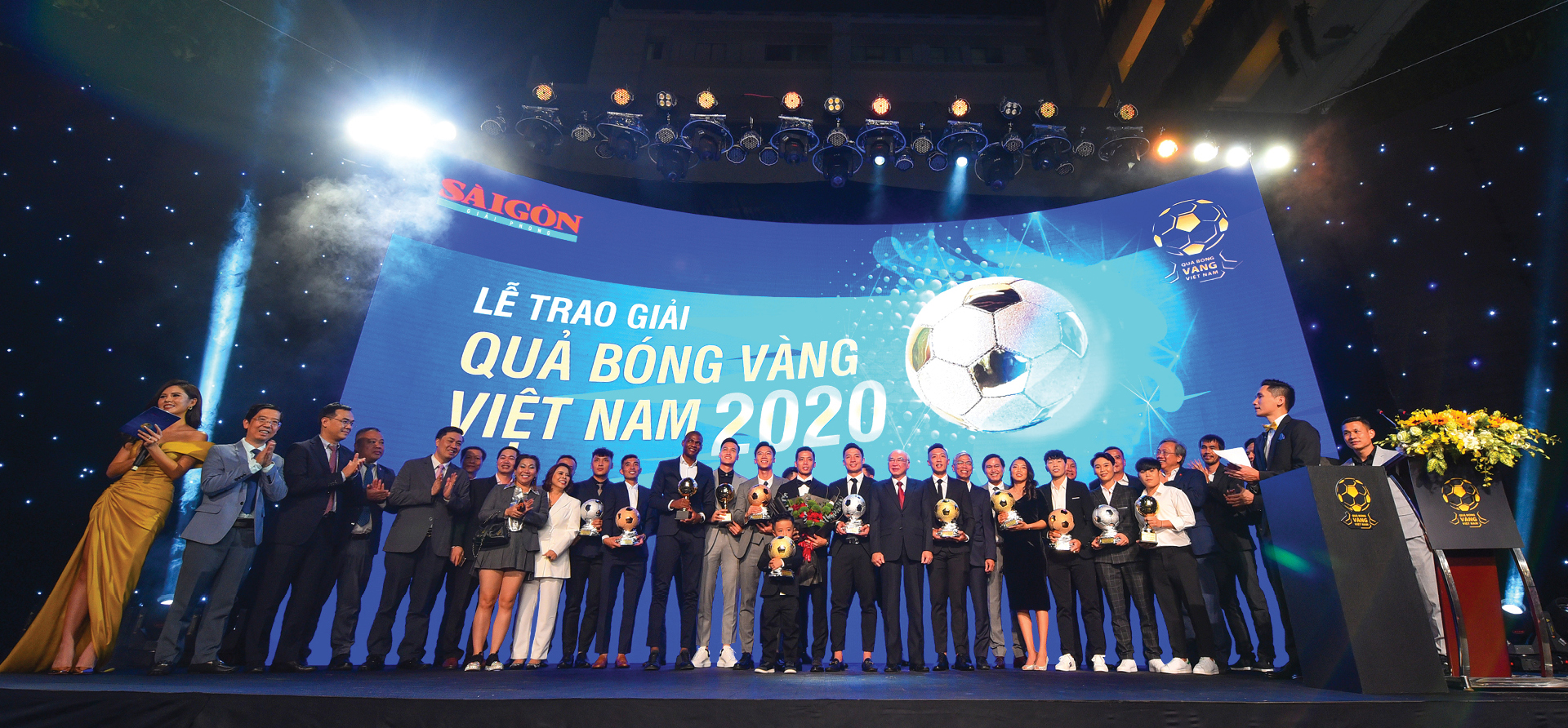 Quả bóng vàng Việt Nam 2020 - Thương hiệu và cảm xúc ảnh 15