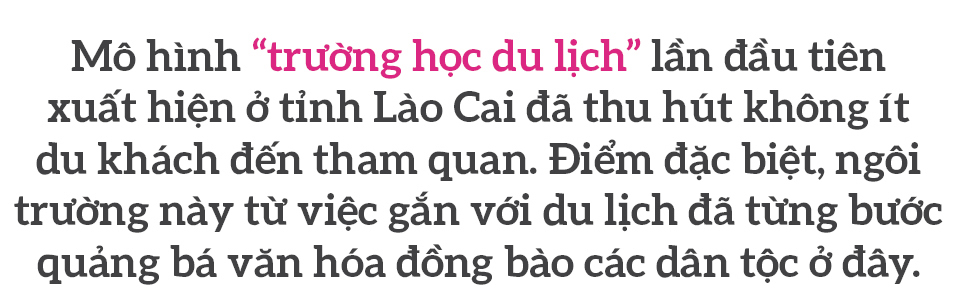 Ngôi trường rực rỡ hoa đỗ quyên nơi biên giới ảnh 1