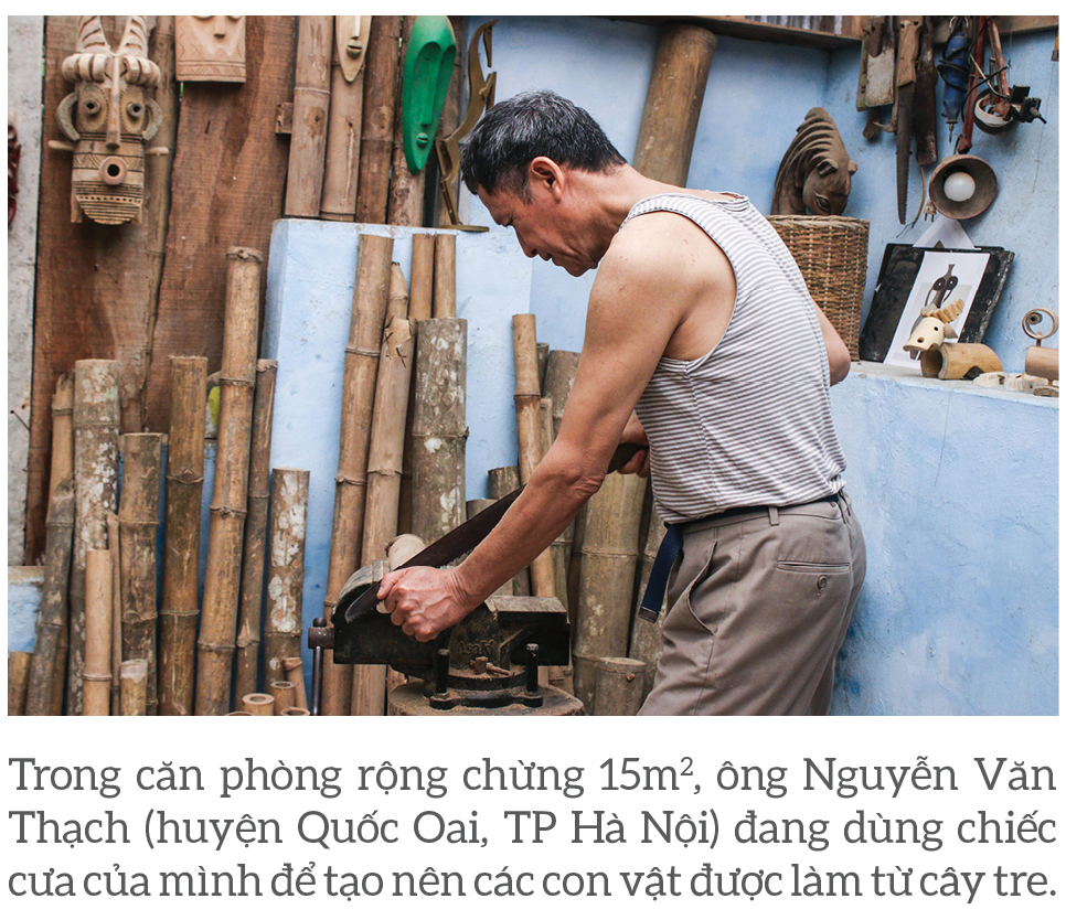 Người đàn ông biến khúc tre vô hồn thành các con vật đáng yêu ảnh 2
