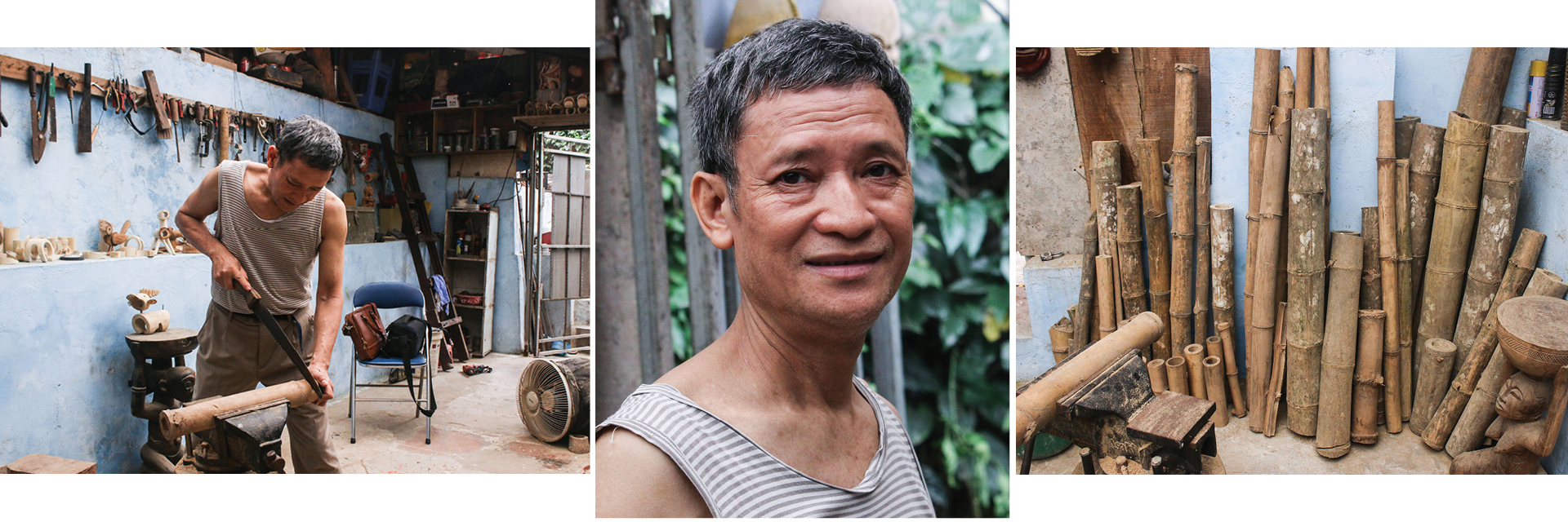 Người đàn ông biến khúc tre vô hồn thành các con vật đáng yêu ảnh 3