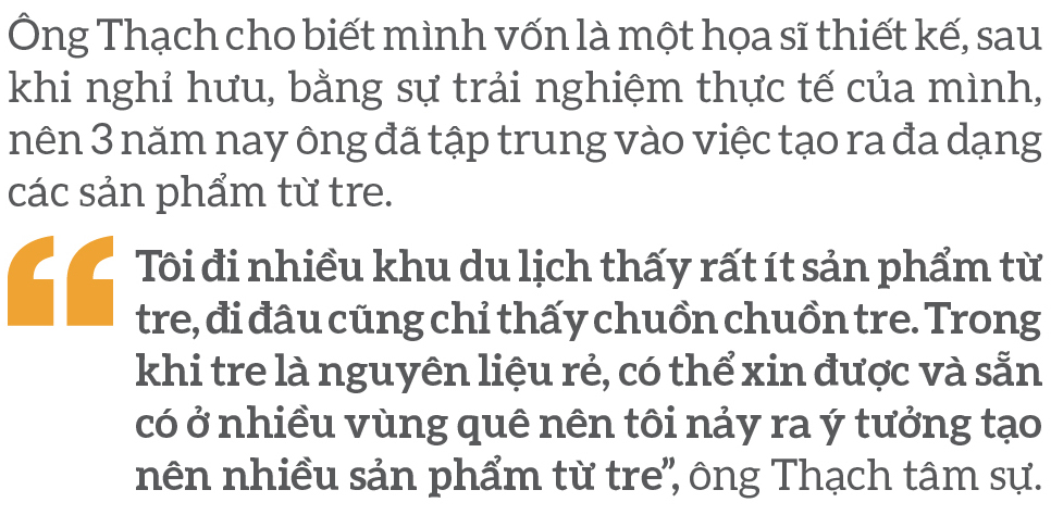 Người đàn ông biến khúc tre vô hồn thành các con vật đáng yêu ảnh 4