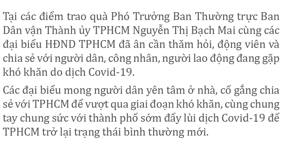 Trao 10.000 phần quà ý nghĩa đến công nhân, người lao động gặp khó khăn do Covid-19 ảnh 21