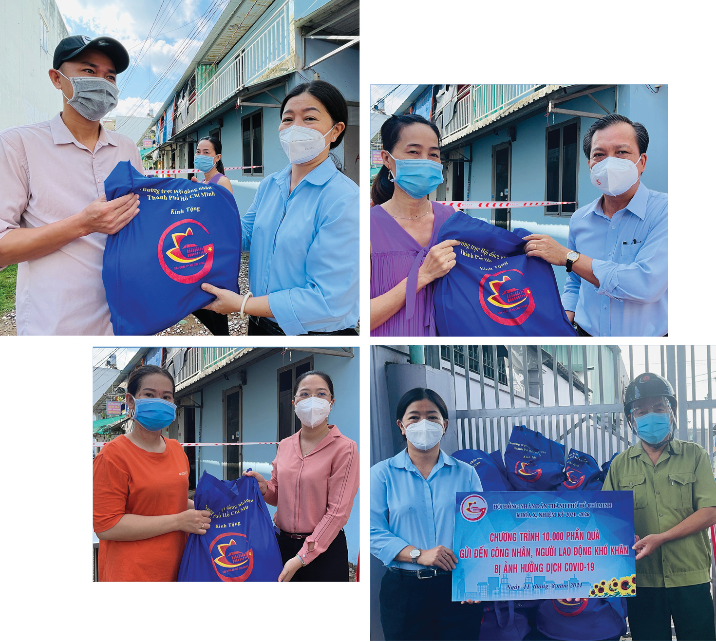 Trao 10.000 phần quà ý nghĩa đến công nhân, người lao động gặp khó khăn do Covid-19 ảnh 22