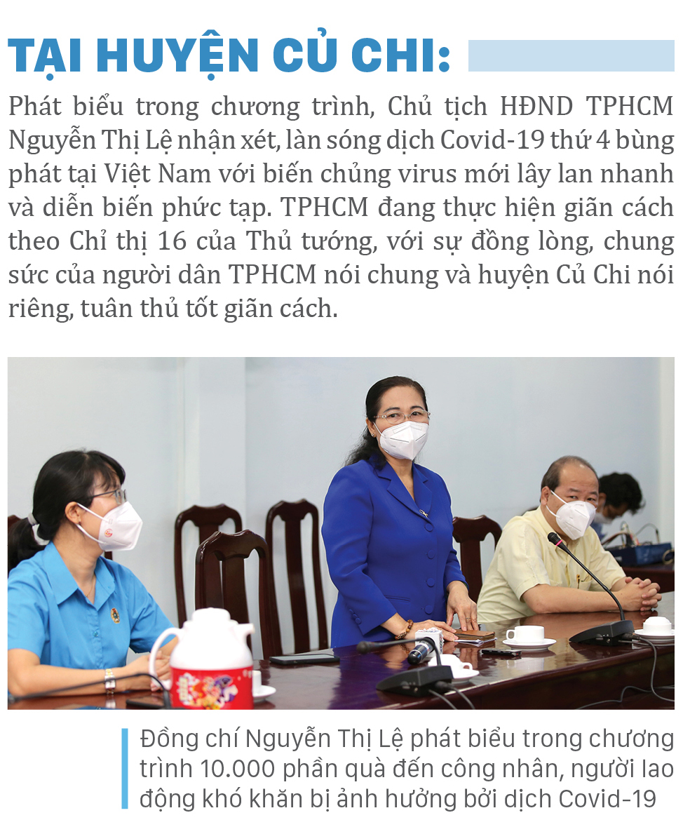 Trao 10.000 phần quà ý nghĩa đến công nhân, người lao động gặp khó khăn do Covid-19 ảnh 2