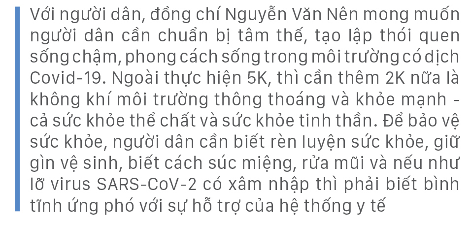 Những gợi mở của đồng chí Nguyễn Văn Nên về chiến lược sống có dịch Covid-19 ảnh 14