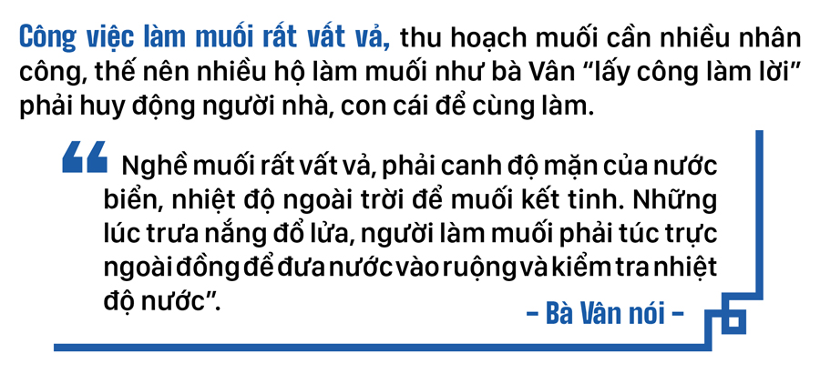 Lao đao nghề làm muối ở Sa Huỳnh, Quảng Ngãi ảnh 7