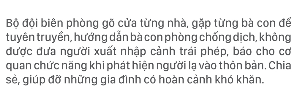 Vượt khó bám chốt, tuần tra biên giới phòng chống dịch ảnh 44