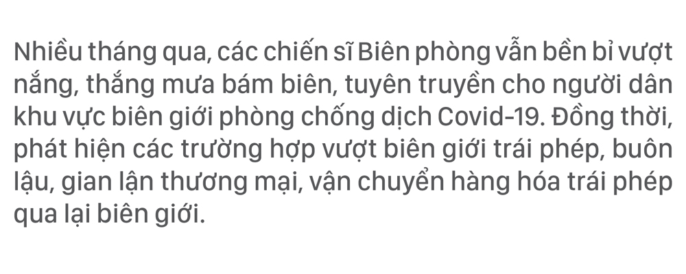Vượt khó bám chốt, tuần tra biên giới phòng chống dịch ảnh 7