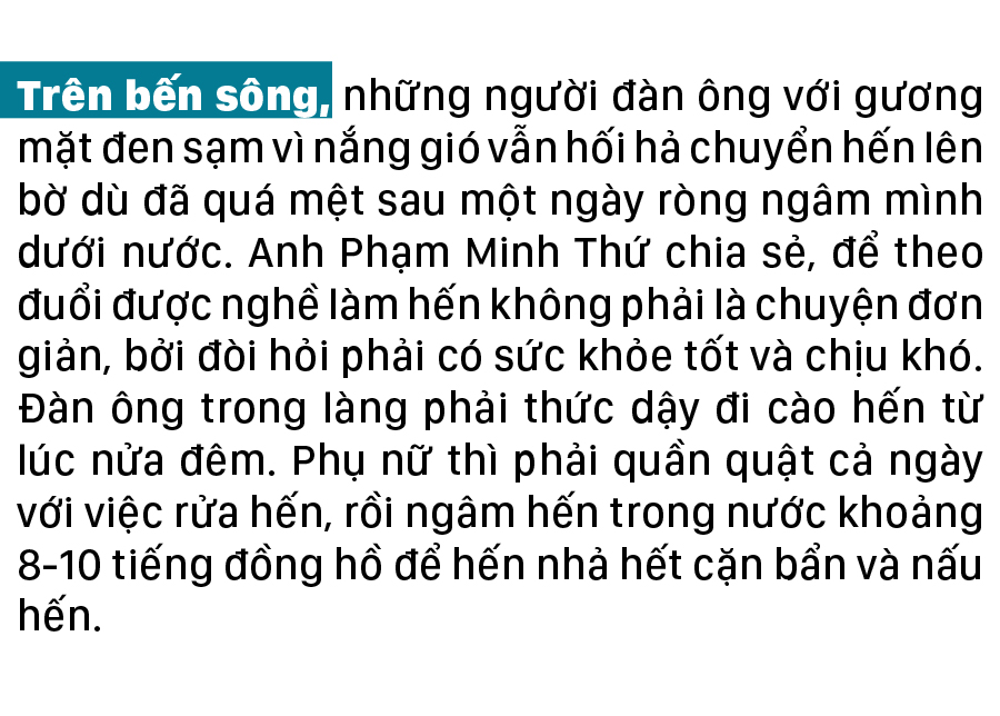 Làng hến 'đỏ lửa' ảnh 13