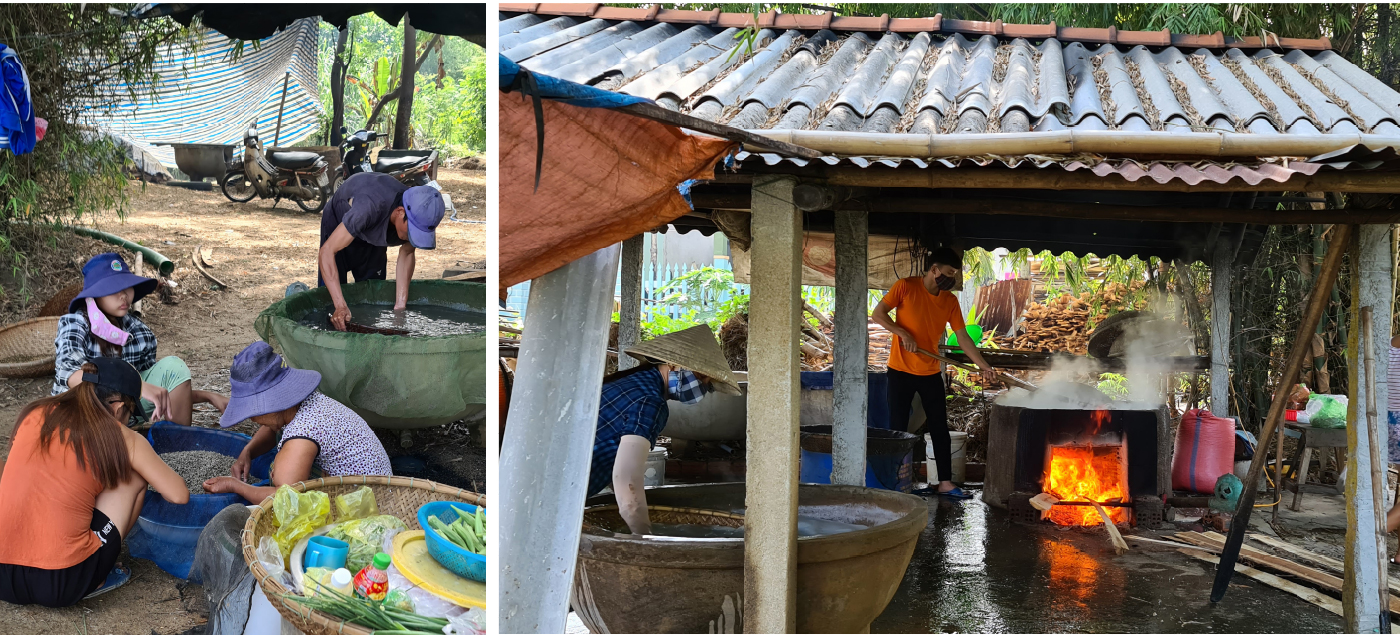 Làng hến 'đỏ lửa' ảnh 2