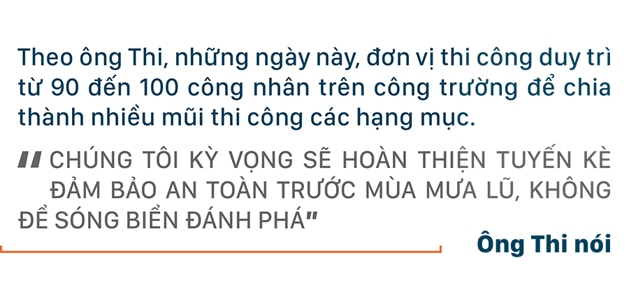 Kè biển 99 tỷ đồng 'lên dây cót' trước mùa mưa bão ảnh 17