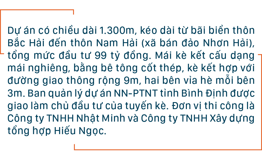 Kè biển 99 tỷ đồng 'lên dây cót' trước mùa mưa bão ảnh 5