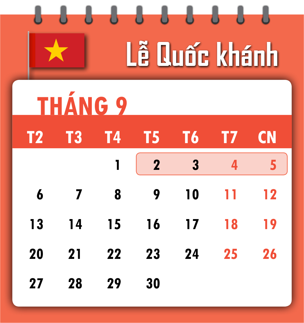 Các ngày nghỉ lễ, tết năm 2021 ảnh 6
