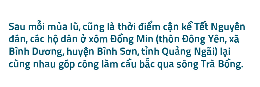 Cả làng cùng dựng cầu đón tết ảnh 1