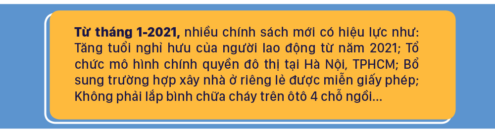 Những chính sách có hiệu lực từ tháng 1-2021 ảnh 1