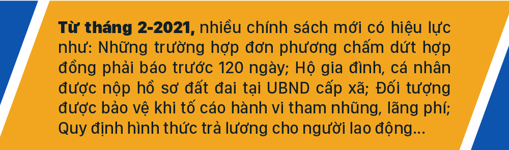 Những chính sách có hiệu lực từ tháng 2-2021 ảnh 1