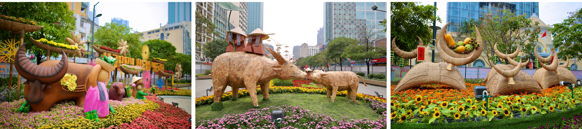 Phòng dịch Covid-19 khi tham quan Đường hoa Nguyễn Huệ ảnh 16
