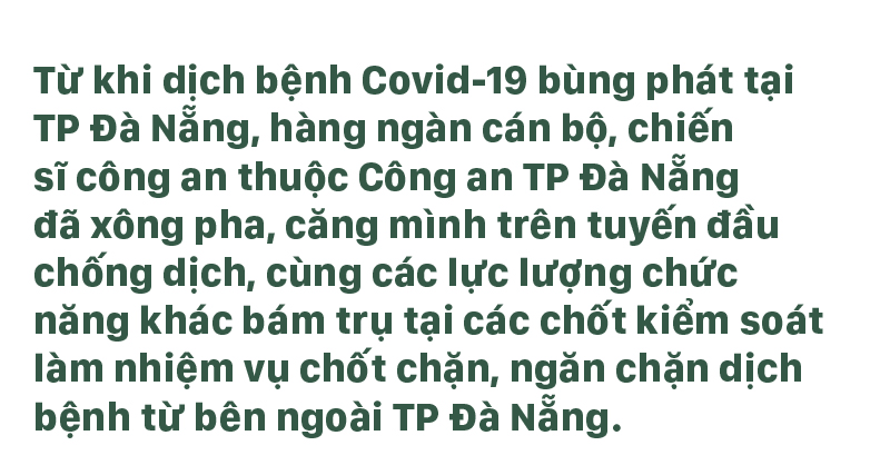 Lực lượng công an - Lá chắn vững vàng trên tuyến đầu chống dịch ảnh 1