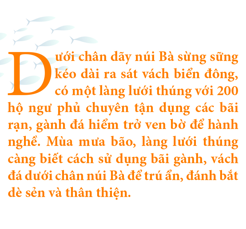Mưu sinh ở làng lưới thúng dưới chân núi Bà ảnh 1